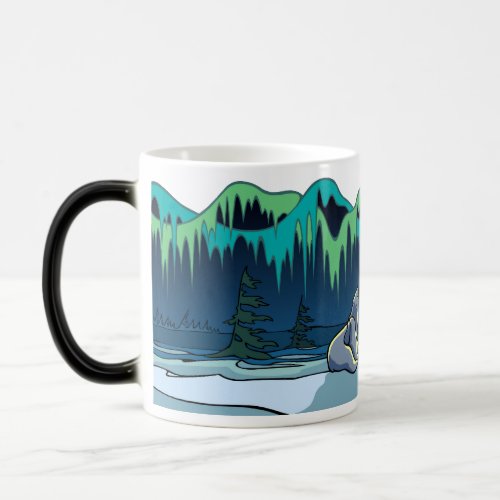 Polar Bear Cup Tribal Bear Art Mugs Cups Bear Gift