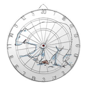 Polar Bear dartboard