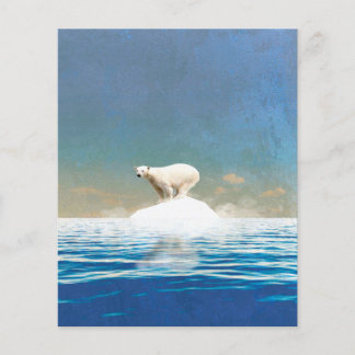 Polar Bear Decor | Art for Home Office Flyer