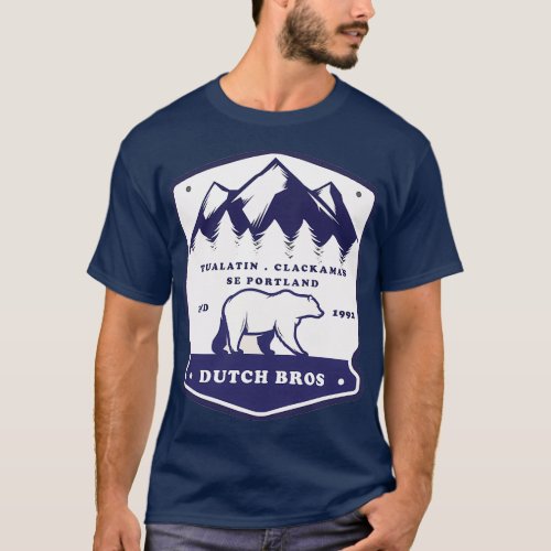 Polar Bear Dutch Bros T_Shirt