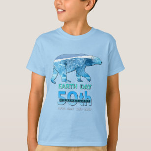 Polar Bear T-shirt pour enfant rose 