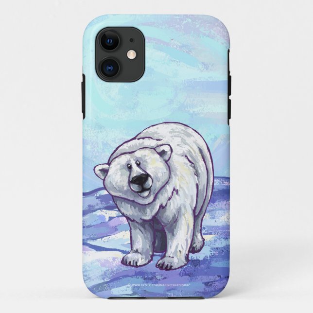 Polar Bear Electronics Case-Mate iPhone Case (Back)