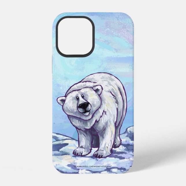 Polar Bear Electronics Iphone Case (Back)