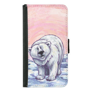 Polar Bear Electronics Samsung Galaxy S5 Wallet Case