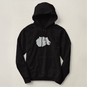 Polar Bear Embroidered Hoodie