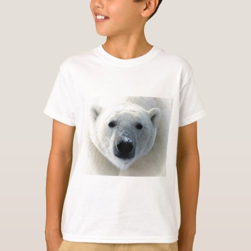 Polar Bear Face T_Shirt