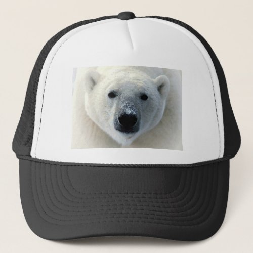 Polar Bear Face Trucker Hat