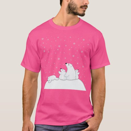 Polar Bear Family 1 T_Shirt