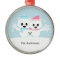 Polar Bear Family Ornaments