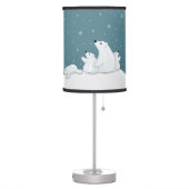 Polar Bear Family Table Lamp (Left)