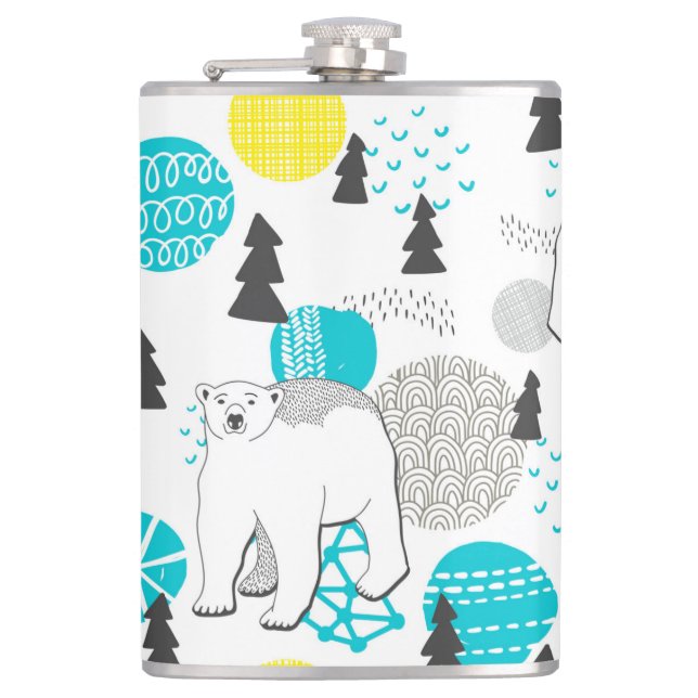 Polar bear flask (Front)