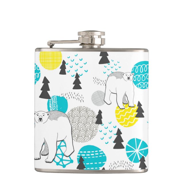 Polar bear flask (Front)