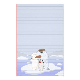 Polar Bear Stationery | Zazzle
