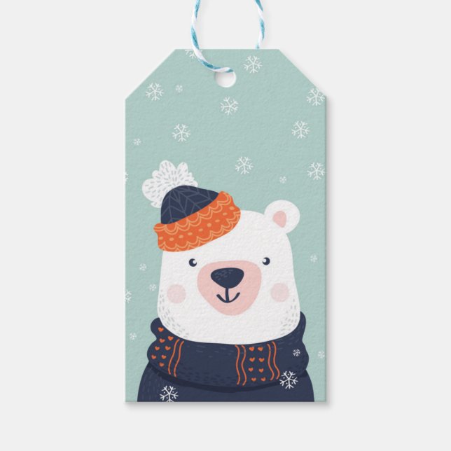 Polar Bear Gift Tags (Front)