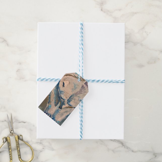 polar bear gift tags (With Twine)