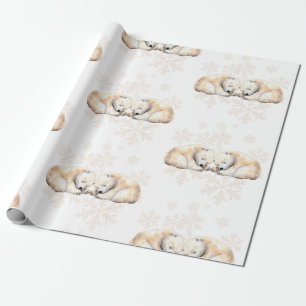 Polar Bear Gift Wrapping Paper