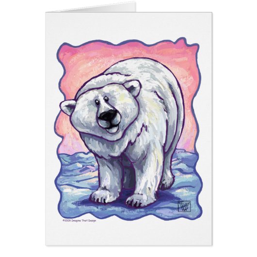 Polar Bear Gifts & Accessories Cards (Front)