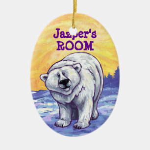 Polar Bear Gifts & Accessories Ceramic Ornament