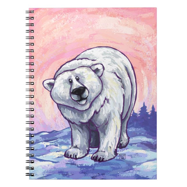 Polar Bear Gifts & Accessories Notebook (Front)