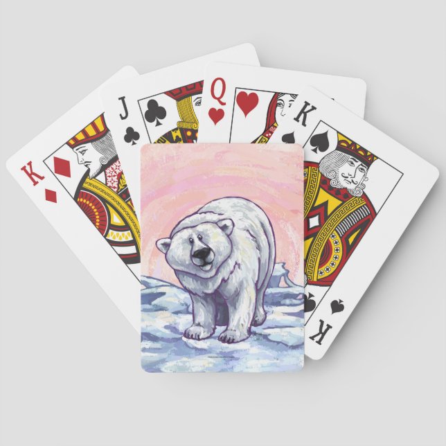 Polar Bear Gifts & Accessories Poker Cards (Back)