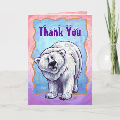 Polar Bear Gifts  Accessories Thank You Card