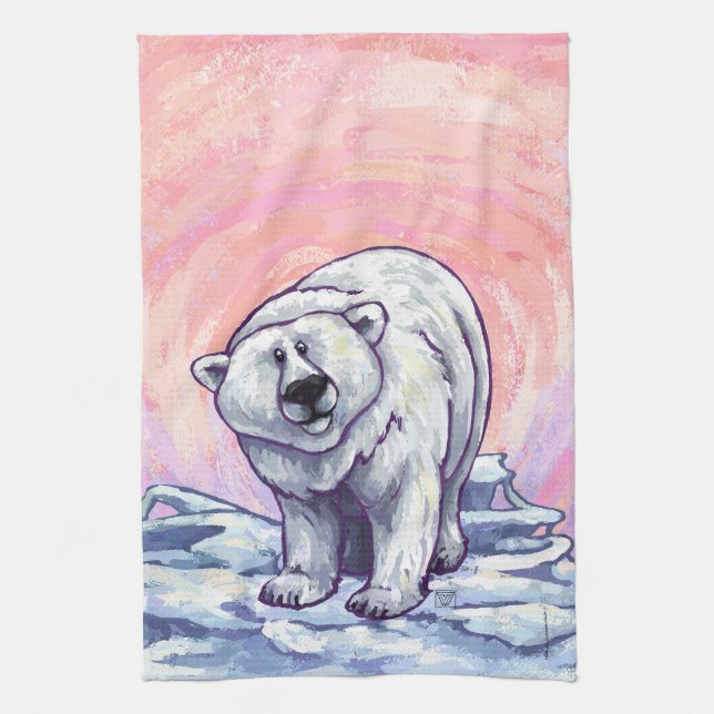 Polar Bear Gifts & Accessories Towel (Vertical)