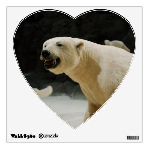 Polar Bear Grin Wall Sticker