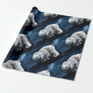 Polar Bear - Half Brick Wrapping Paper