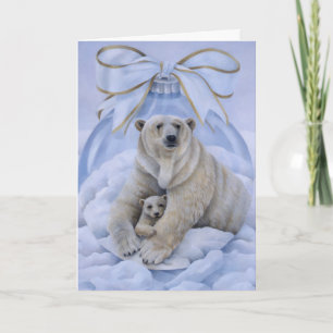 Polar Bear Holiday Card