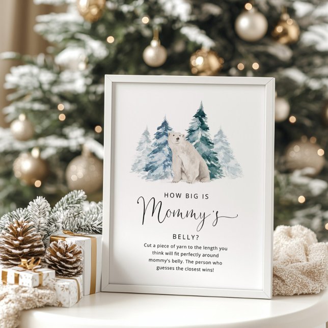 Polar bear how big is mommy's belly game poster (Creator Uploaded)