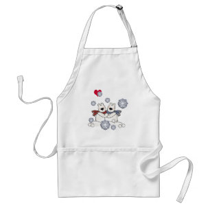 Polar Bear Hug Adult Apron