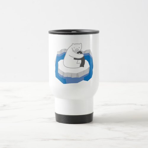 Polar Bear Hug Travel Mug