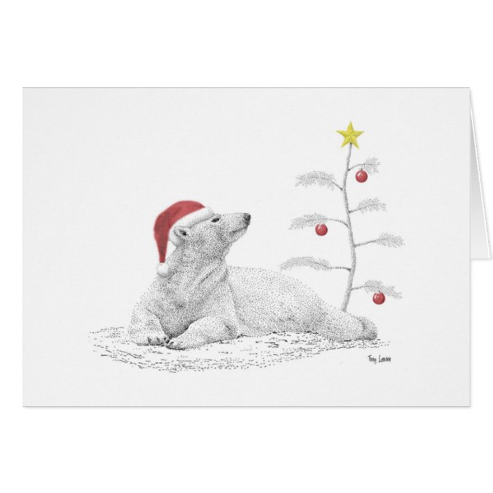 polar bear santa