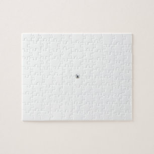 Polar Bear in a Snow Storm Jigsaw Puzzle