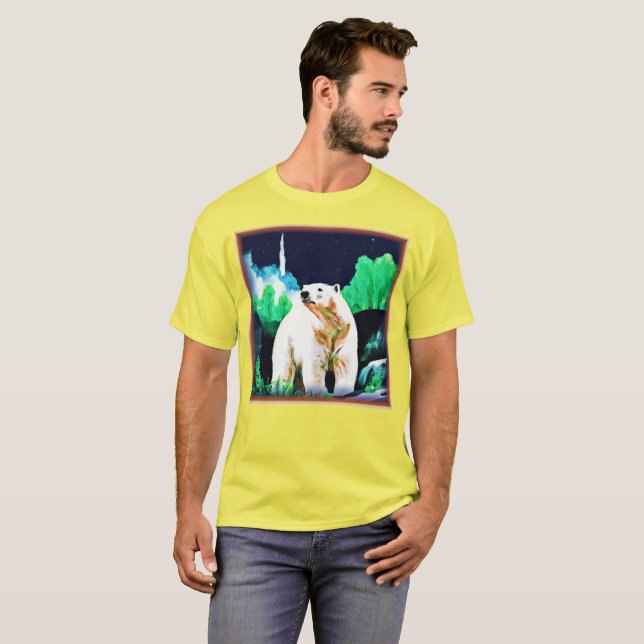 Polar Bear in The Wild. Buy Now T-Shirt (Front Full)