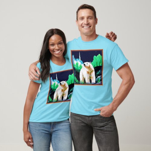 Polar Bear in The Wild Buy Now T_Shirt
