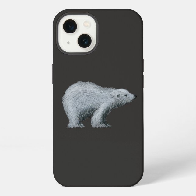 Polar Bear  Iphone Case (Back)