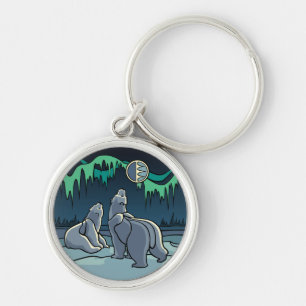 Polar Bear Key Chain Bear Gift Polar Bear Keychain