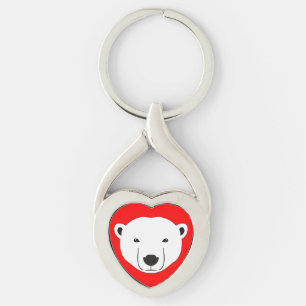 Polar Bear Keychain