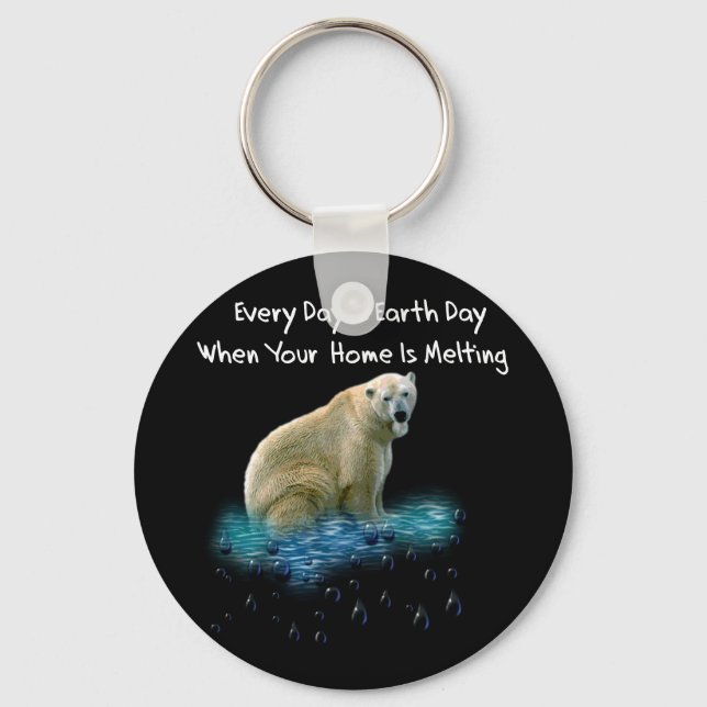 Polar Bear Keychain (Front)