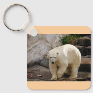 polar bear keychain