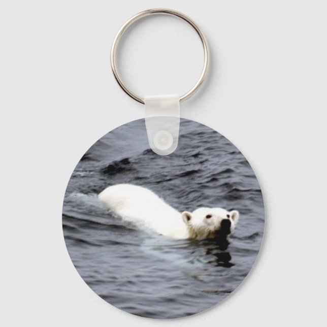 Polar bear keychain (Front)