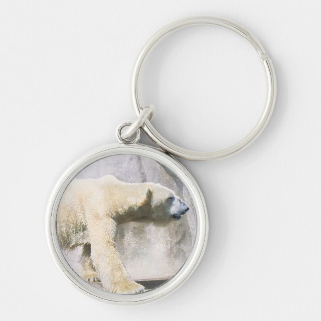 polar bear keychain (Front)