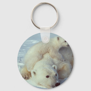 Polar Bear Keychain