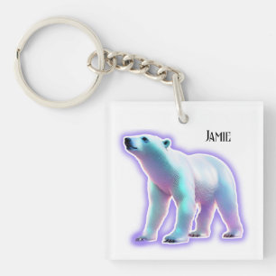 Polar Bear Keychain