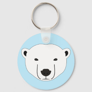Polar Bear Keychain