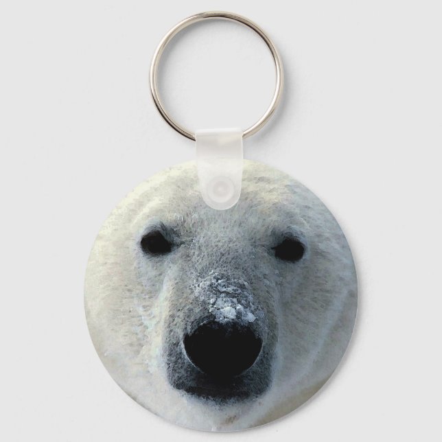 Polar Bear Keychain (Front)