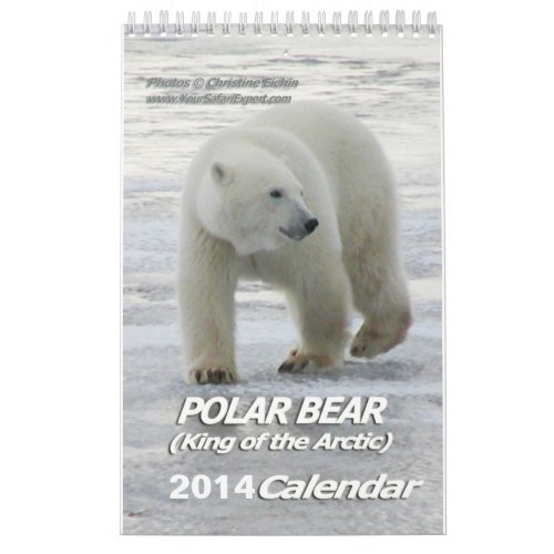 POLAR BEAR King of the Arctic Calendar 2014 1_Pg