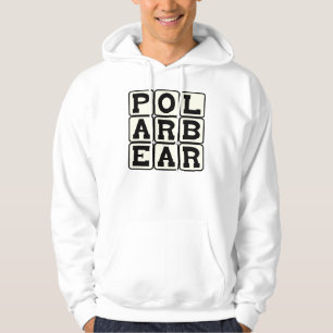 Polar Bear, King of the Cold Hoodie