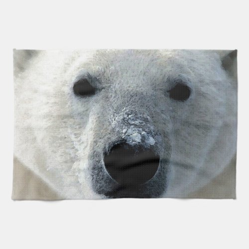 Polar Bear Kitchen Towel